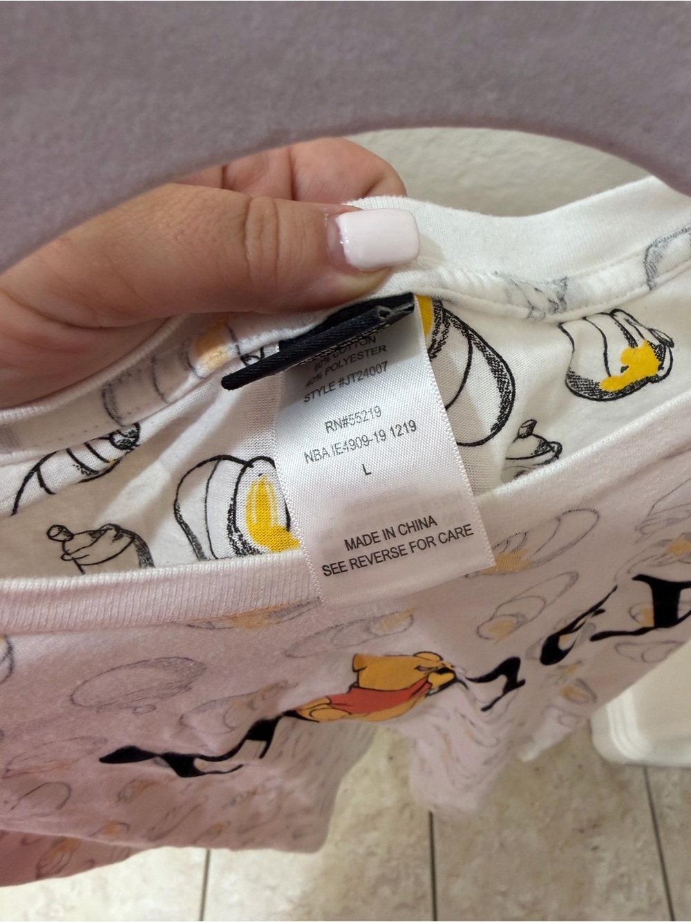 Like NEW Disney Winnie the Pooh Honey Women's T-Shirt - Picture 8 of 15